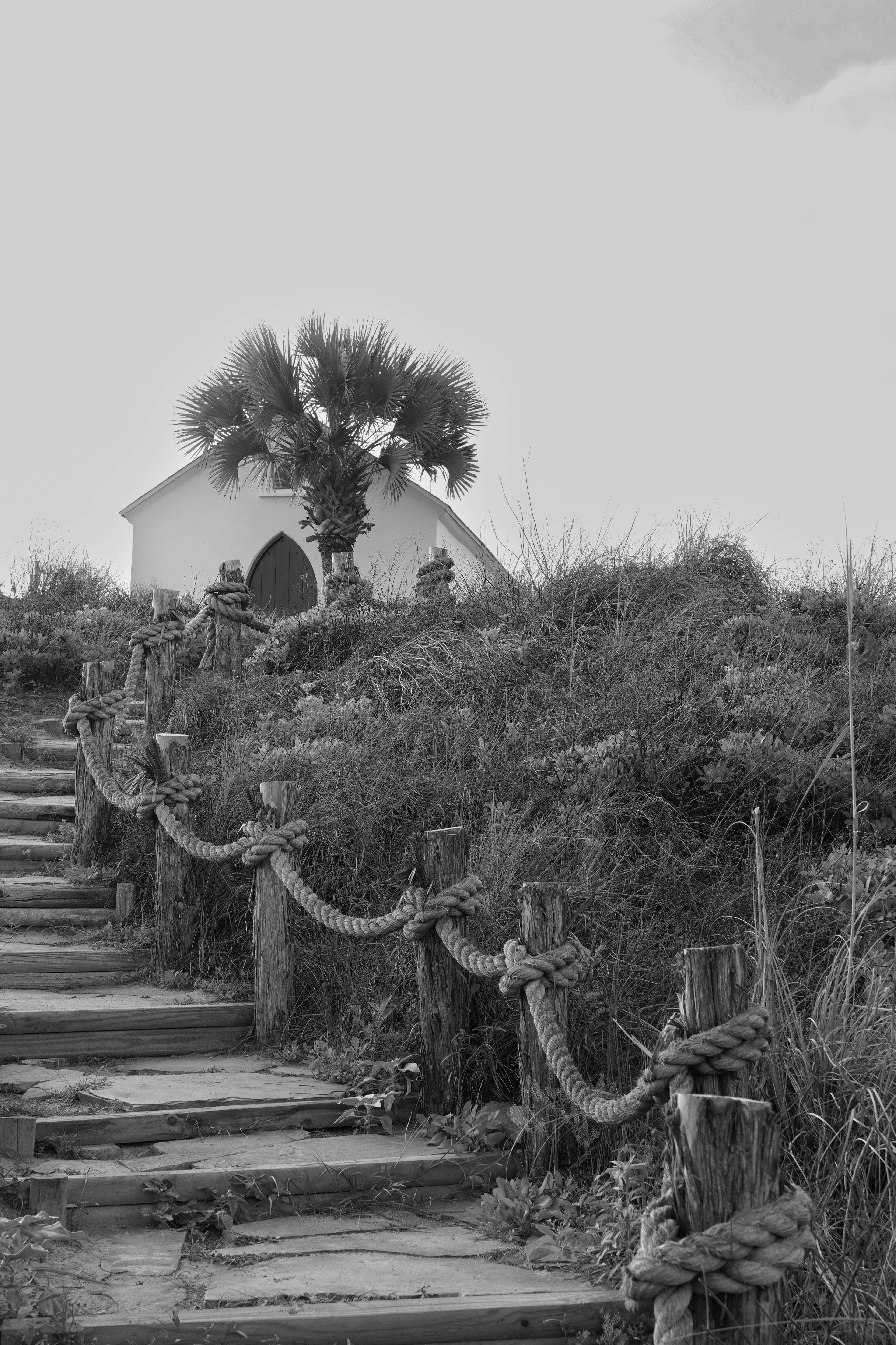 Chapel On The Dunes Print